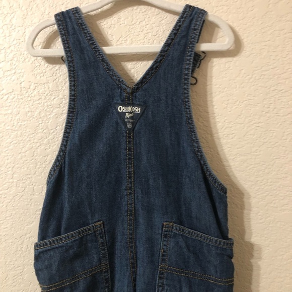 OshKosh B'Gosh Boys Worlds Best Overalls Lined w/Red Plaid - Size 2T - Picture 5 of 8